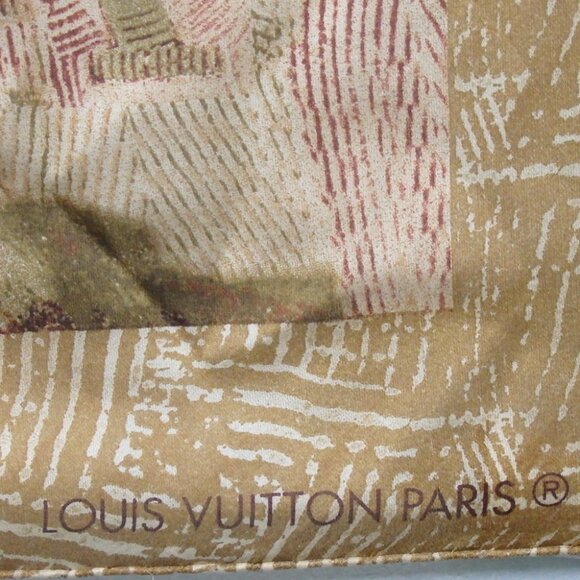LOUIS VUITTON 2000 Sydney Olympics Commemorative Limited Edition scarf silk - Picture 4 of 7
